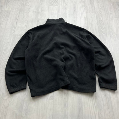 VINTAGE Y2K COLUMBIA ZIP UP FLEECE BLACK