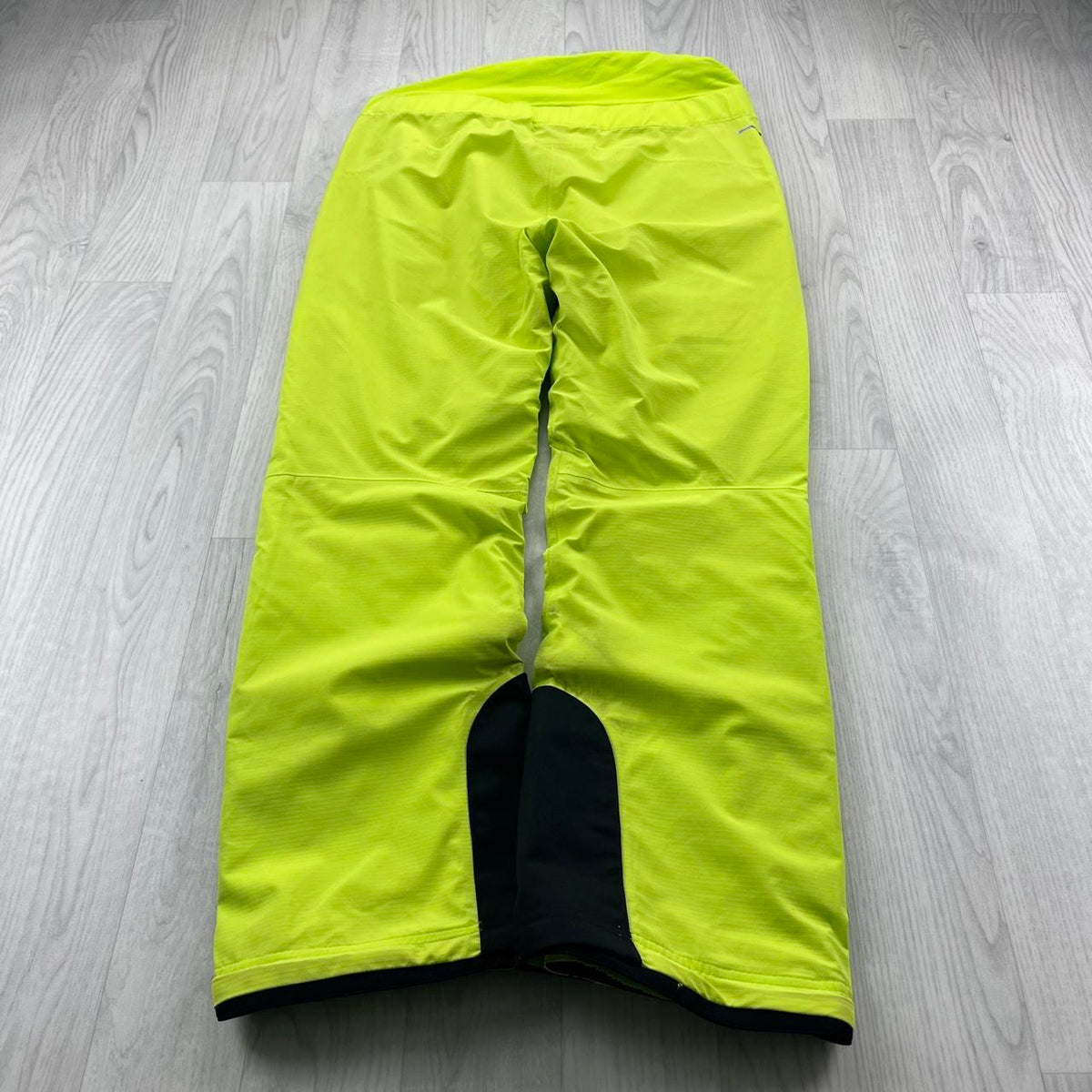 VINTAGE Y2K SALOMON BAGGY SKI PANTS SALOPETTES NEON GREEN