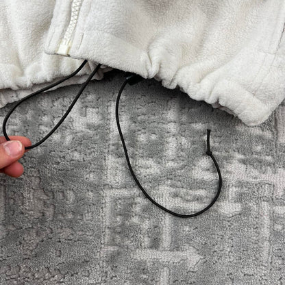 VINTAGE 00s COLUMBIA TECHNICAL FLEECE JACKET WHITE