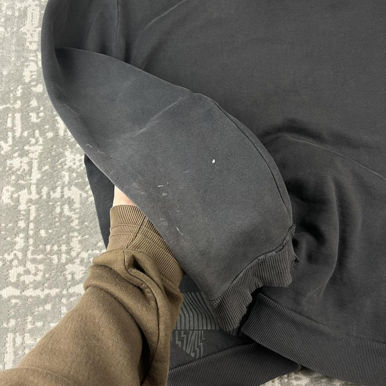 VINTAGE Y2K RIP CURL GRAPHIC SPELL OUT ZIP UP HOODIE FADED BLACK