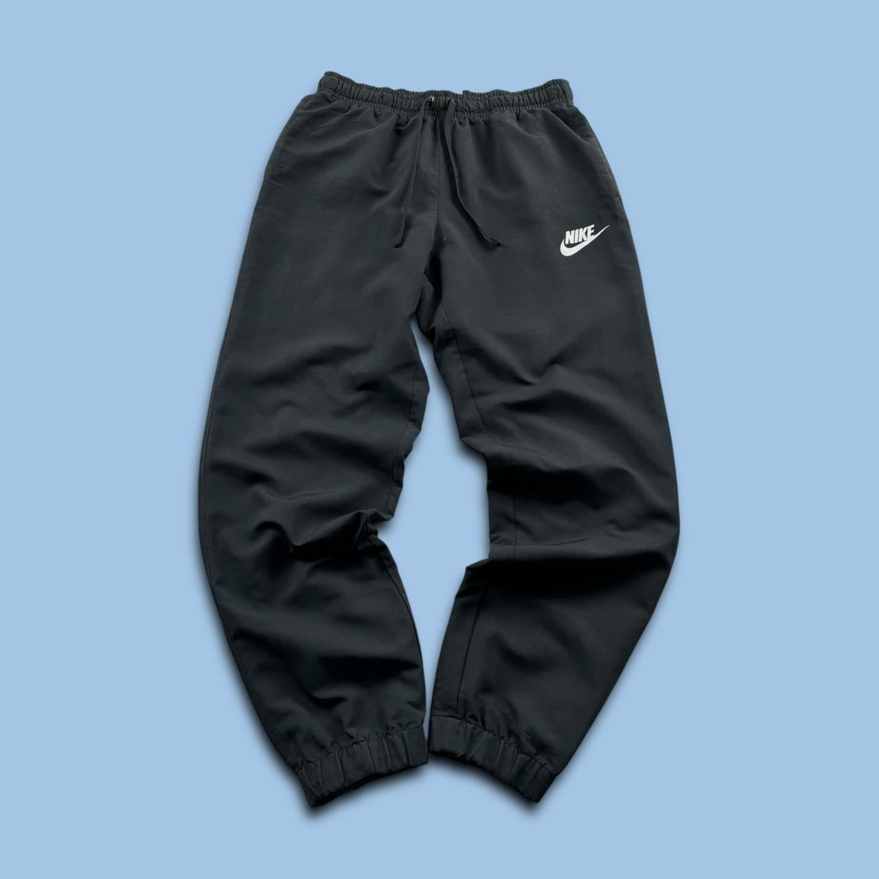 VINTAGE Y2K NIKE BAGGY TRACKSUIT BOTTOMS BLACK