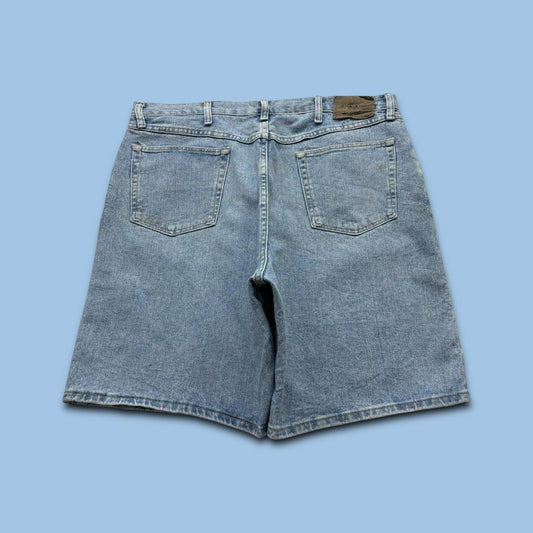 VINTAGE 00s WRANGLER BAGGY LOOSE JORTS LIGHT BLUE