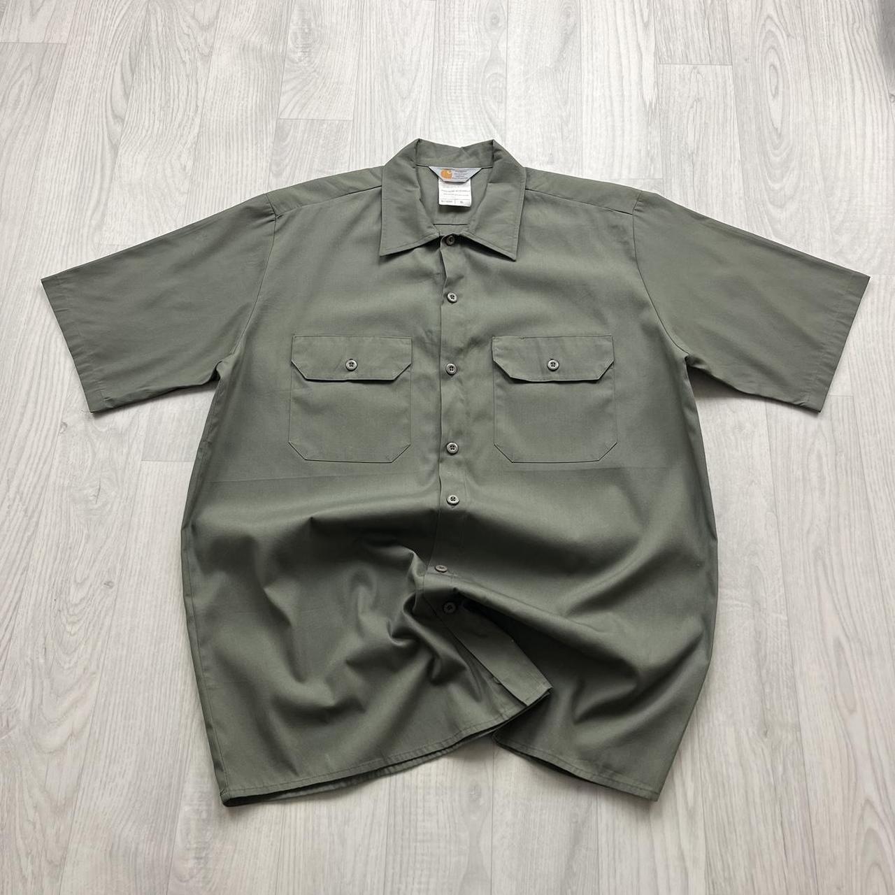 CARHARTT UTILITY SHORT SLEEVE SHIRT KHAKI