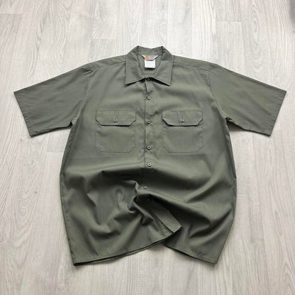 CARHARTT UTILITY SHORT SLEEVE SHIRT KHAKI