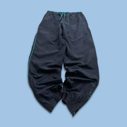 VINTAGE Y2K UMBRO BAGGY TRACKSUIT BOTTOMS NAVY