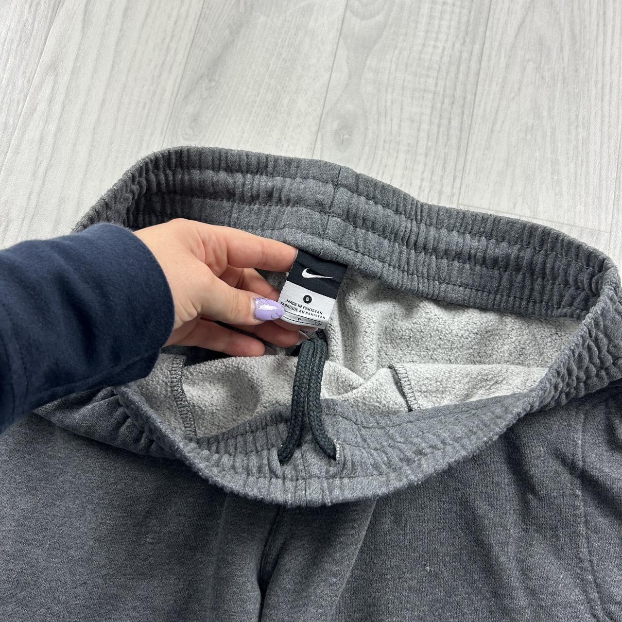 VINTAGE Y2K NIKE BAGGY COTTON SWEATPANTS GREY