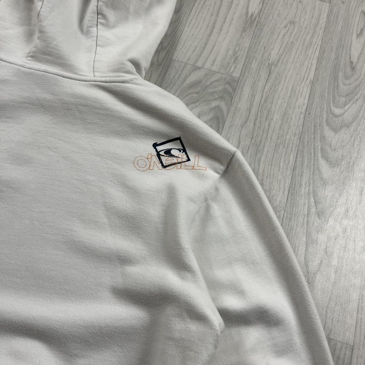 VINTAGE Y2K O’NEILL GRAPHIC HOODIE WHITE