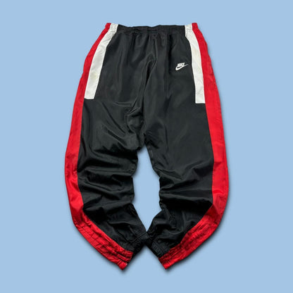 NIKE BAGGY TRACKSUIT BOTTOMS BLACK