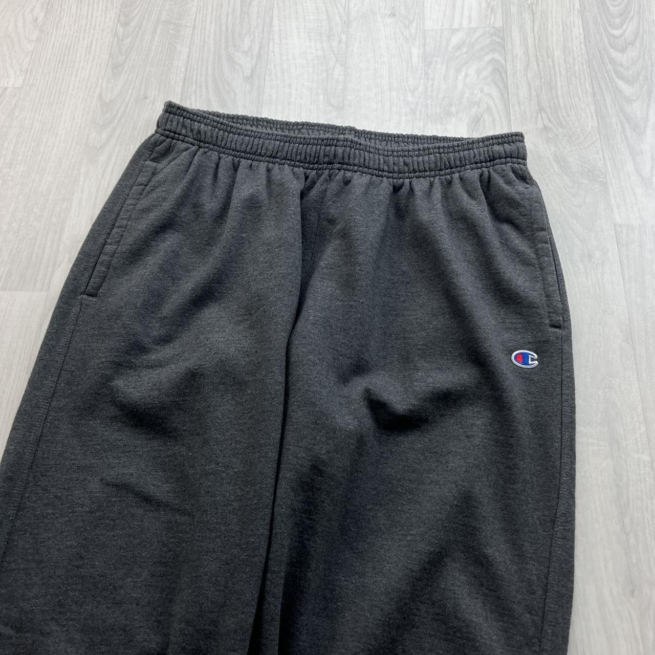 VINTAGE Y2K CHAMPION BAGGY COTTON SWEATPANTS GREY