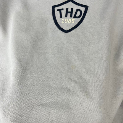 VINTAGE Y2K TOMMY HILFIGER BOXY SWEATSHIRT GREY / NAVY