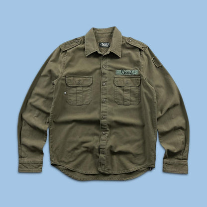 VINTAGE O’NEILL LONG SLEEVE UTILITY SHIRT KHAKI