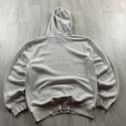 VINTAGE Y2K QUIKSILVER GRAPHIC HOODIE WHITE