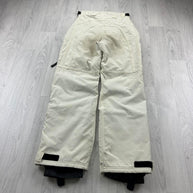 VINTAGE Y2K TOG 24 BAGGY SKI PANTS SALOPETTES CREAM