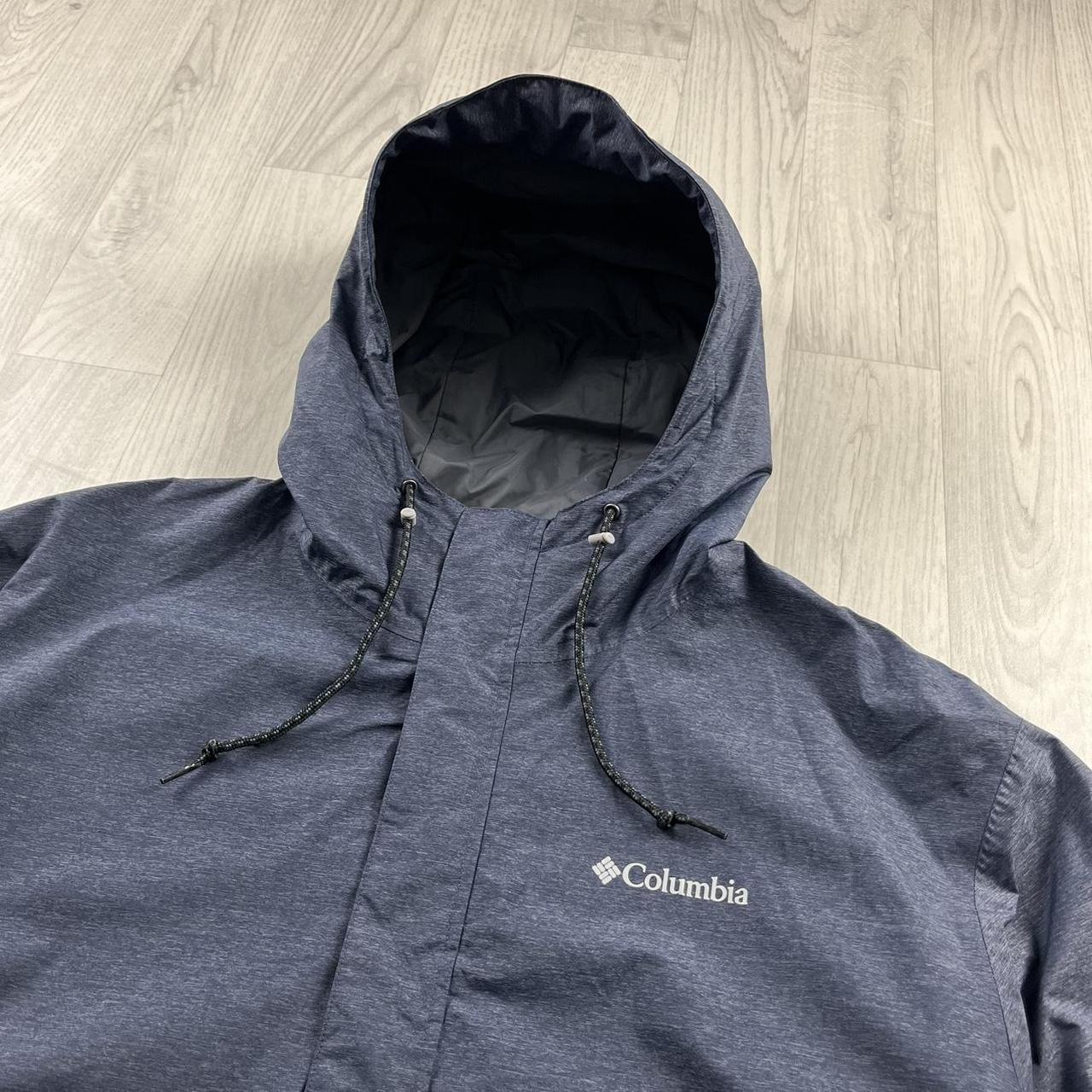 VINTAGE 00s COLUMBIA TECHNICAL LIGHTWEIGHT JACKET NAVY GREY
