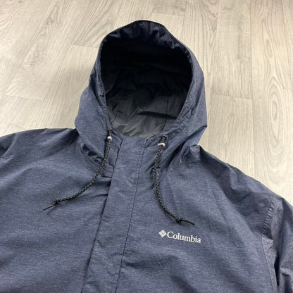VINTAGE 00s COLUMBIA TECHNICAL LIGHTWEIGHT JACKET NAVY GREY
