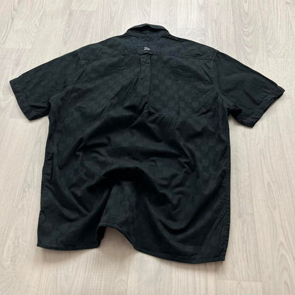 VINTAGE Y2K BILLABONG SHORT SLEEVE SHIRT BLACK