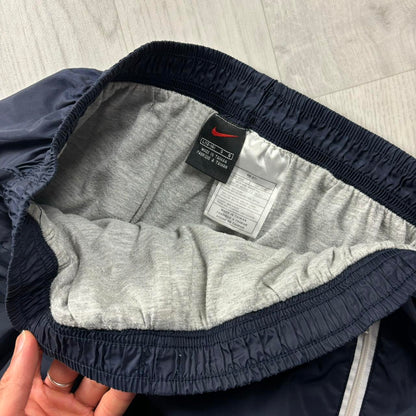VINTAGE Y2K NIKE BAGGY TRACKSUIT BOTTOMS NAVY