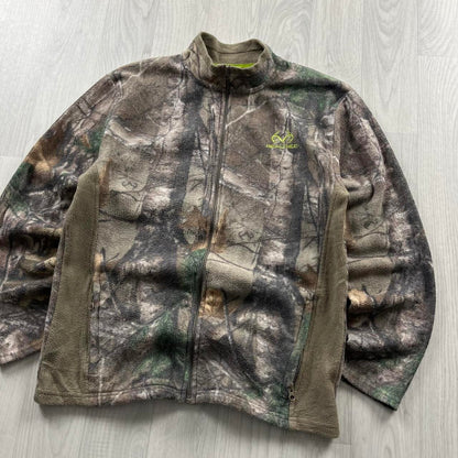 VINTAGE REALTREE ZIP UP FLEECE CAMO
