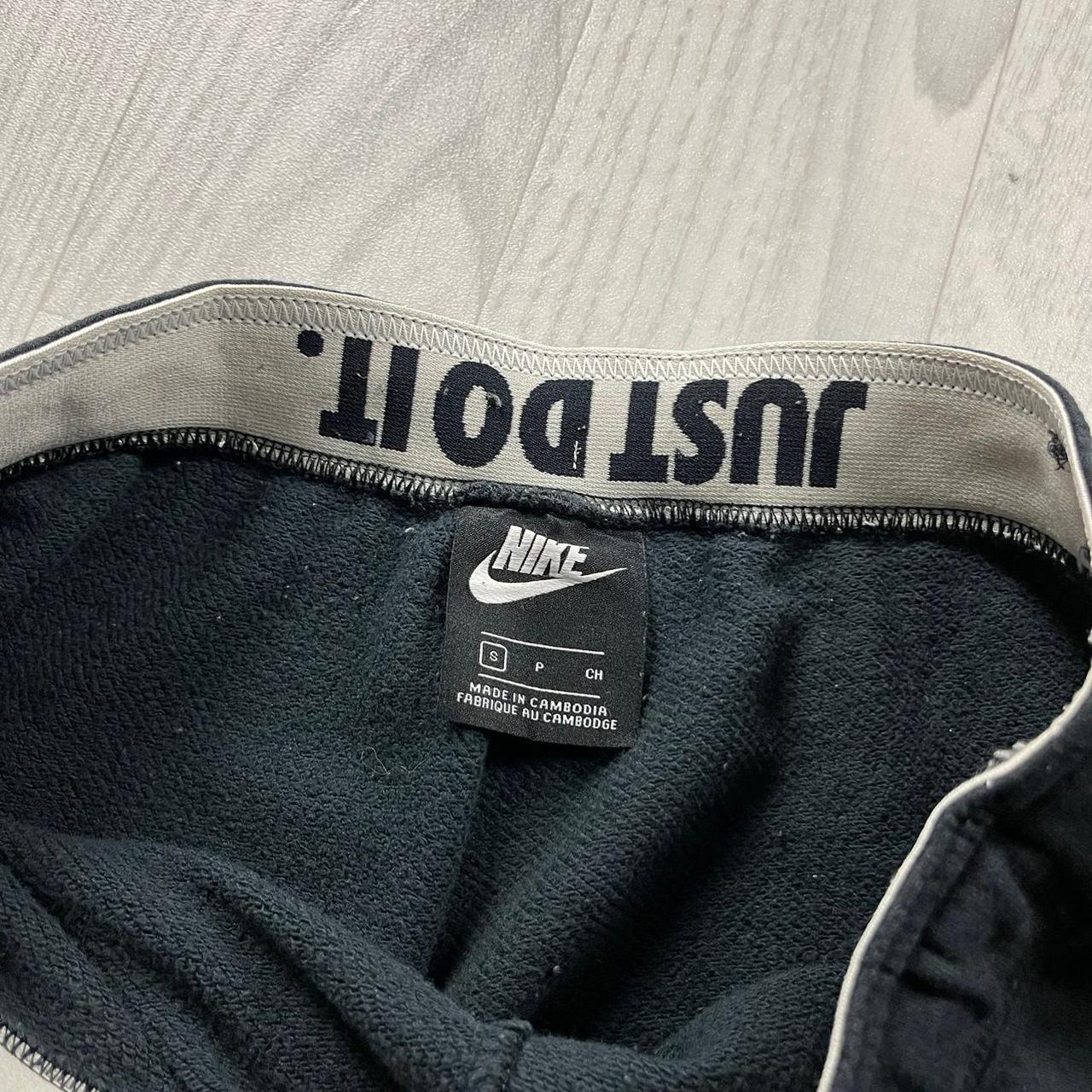 VINTAGE NIKE COTTON SWEATPANTS BLACK
