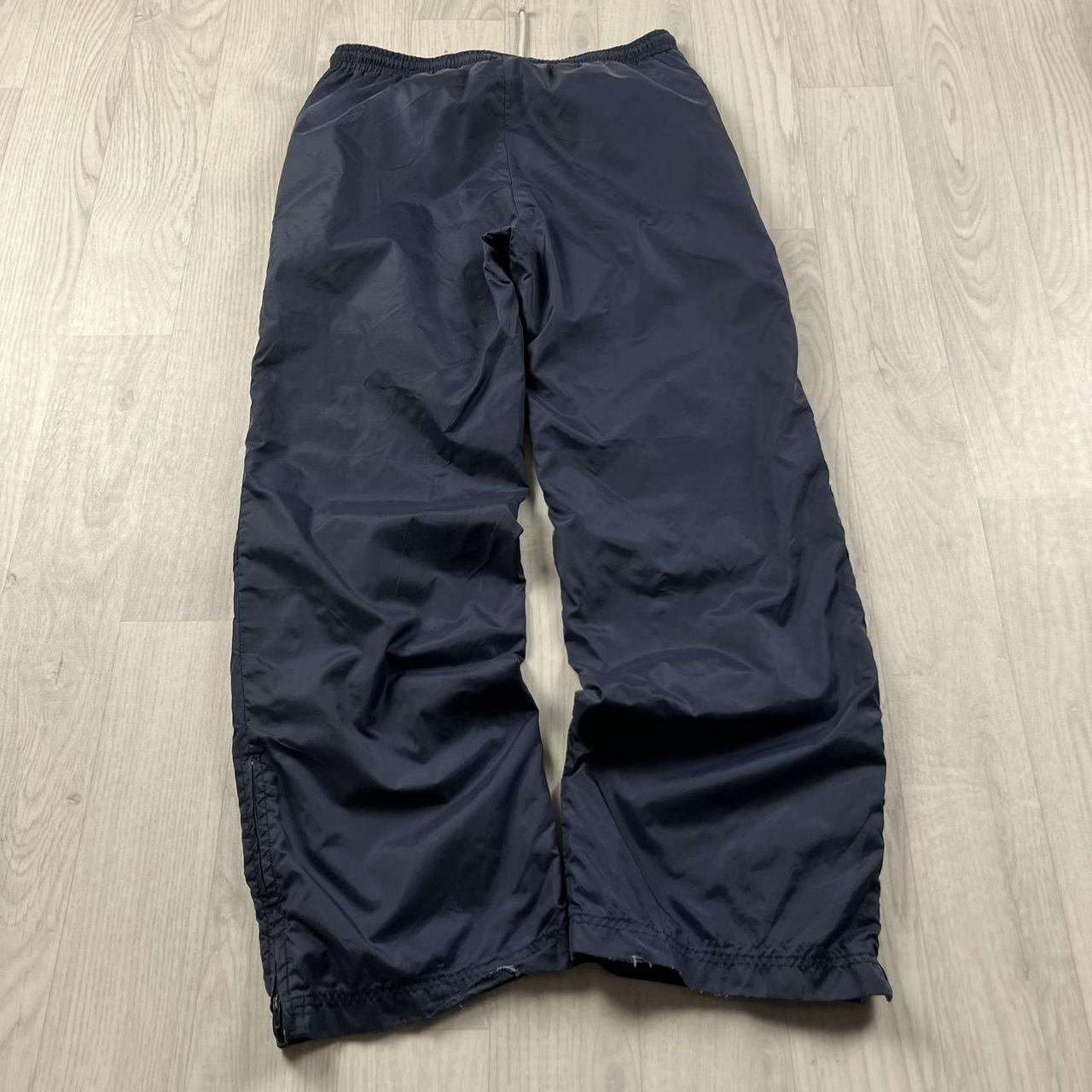 VINTAGE Y2K FILA BAGGY TRACKSUIT BOTTOMS NAVY