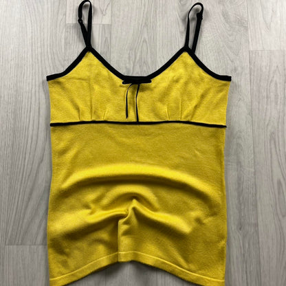 VINTAGE Y2K CAMI TOP YELLOW