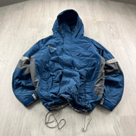 VINTAGE Y2K COLUMBIA TECHNICAL SKI JACKET BLUE