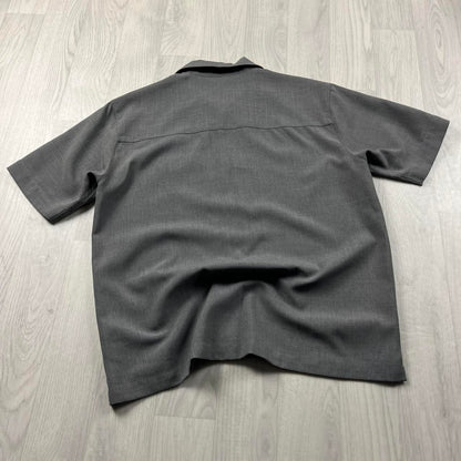 VINTAGE Y2K FIRETRAP SHORT SLEEVE SHIRT GREY