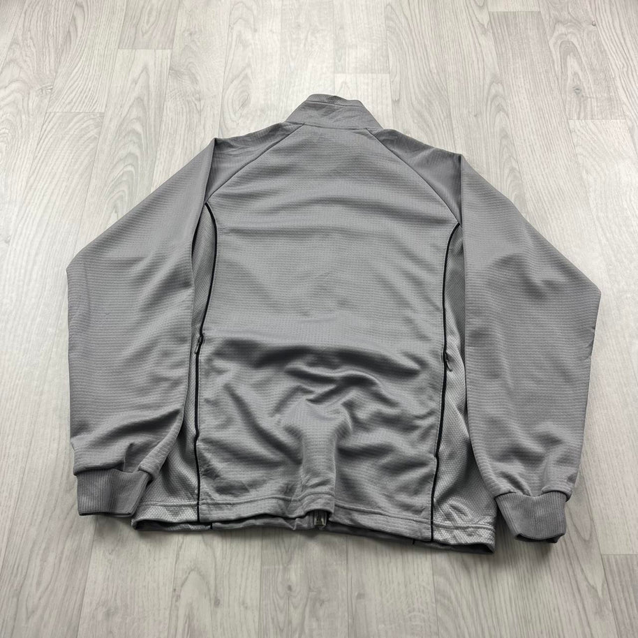 VINTAGE Y2K NIKE ACTIVE TRACK JACKET GREY