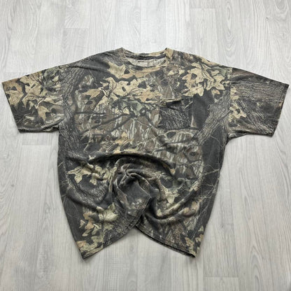 VINTAGE Y2K REALTREE T SHIRT CAMO