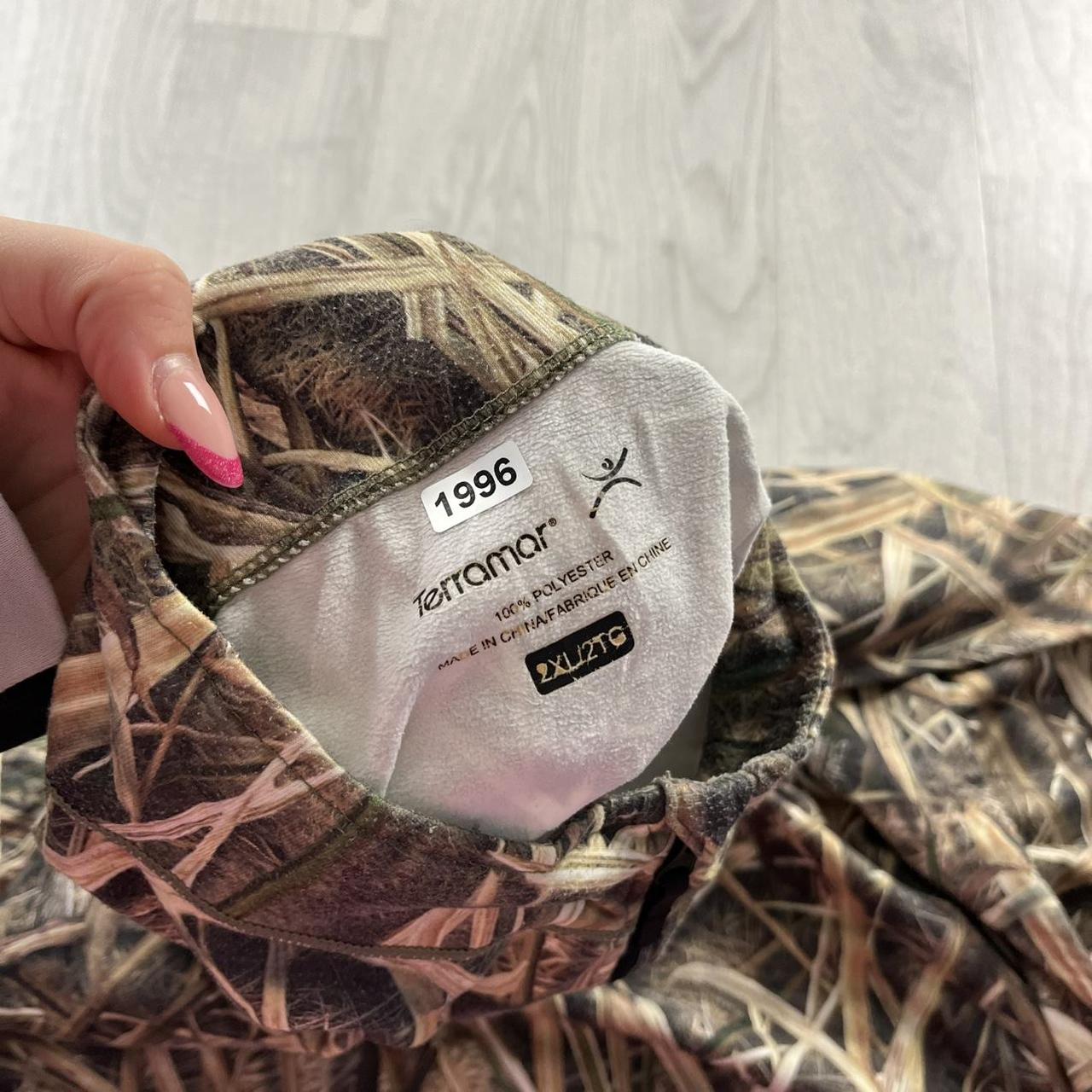 VINTAGE REALTREE QUARTER ZIP SWEATSHIRT CAMO