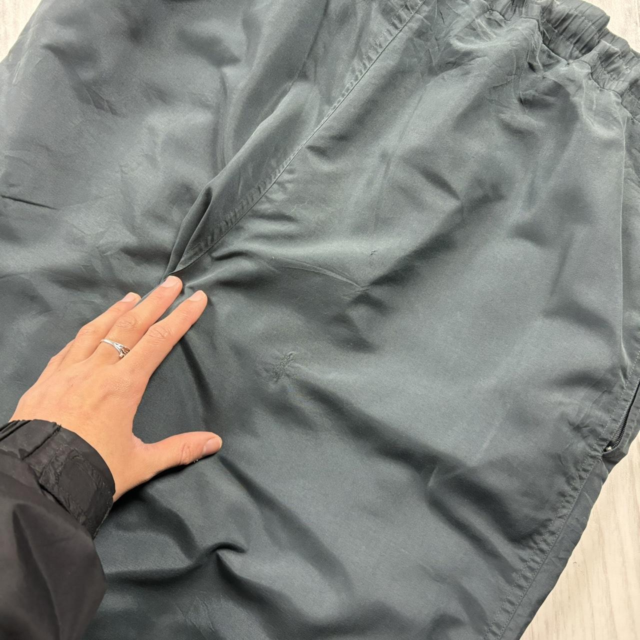 VINTAGE 90s UMBRO BAGGY TRACKSUIT BOTTOMS GREY