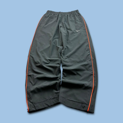 VINTAGE Y2K NIKE BAGGY TRACKSUIT BOTTOMS GREY