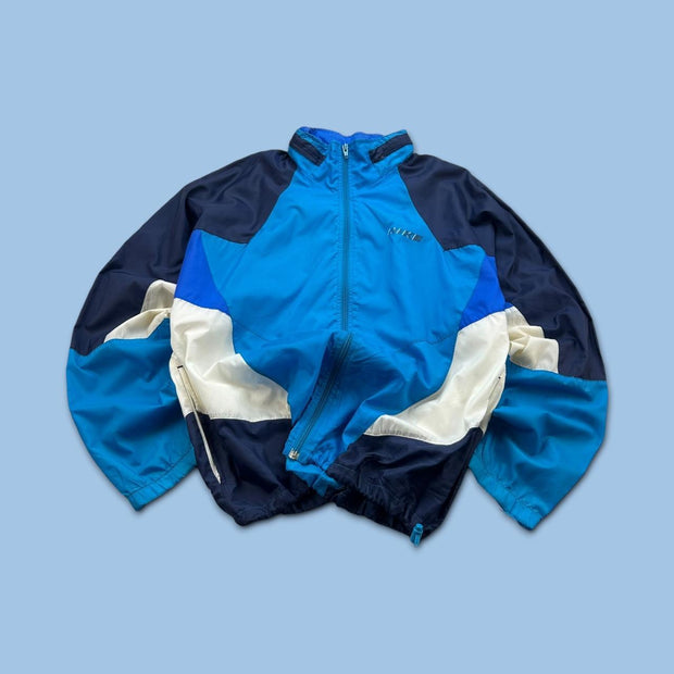 VINTAGE 90s NIKE WINDBREAKER SHELL JACKET BLUE