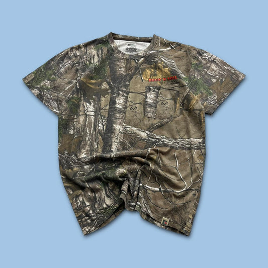 VINTAGE Y2K REALTREE T SHIRT CAMO