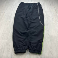 VINTAGE Y2K ADIDAS BAGGY TRACKSUIT BOTTOMS BLACK