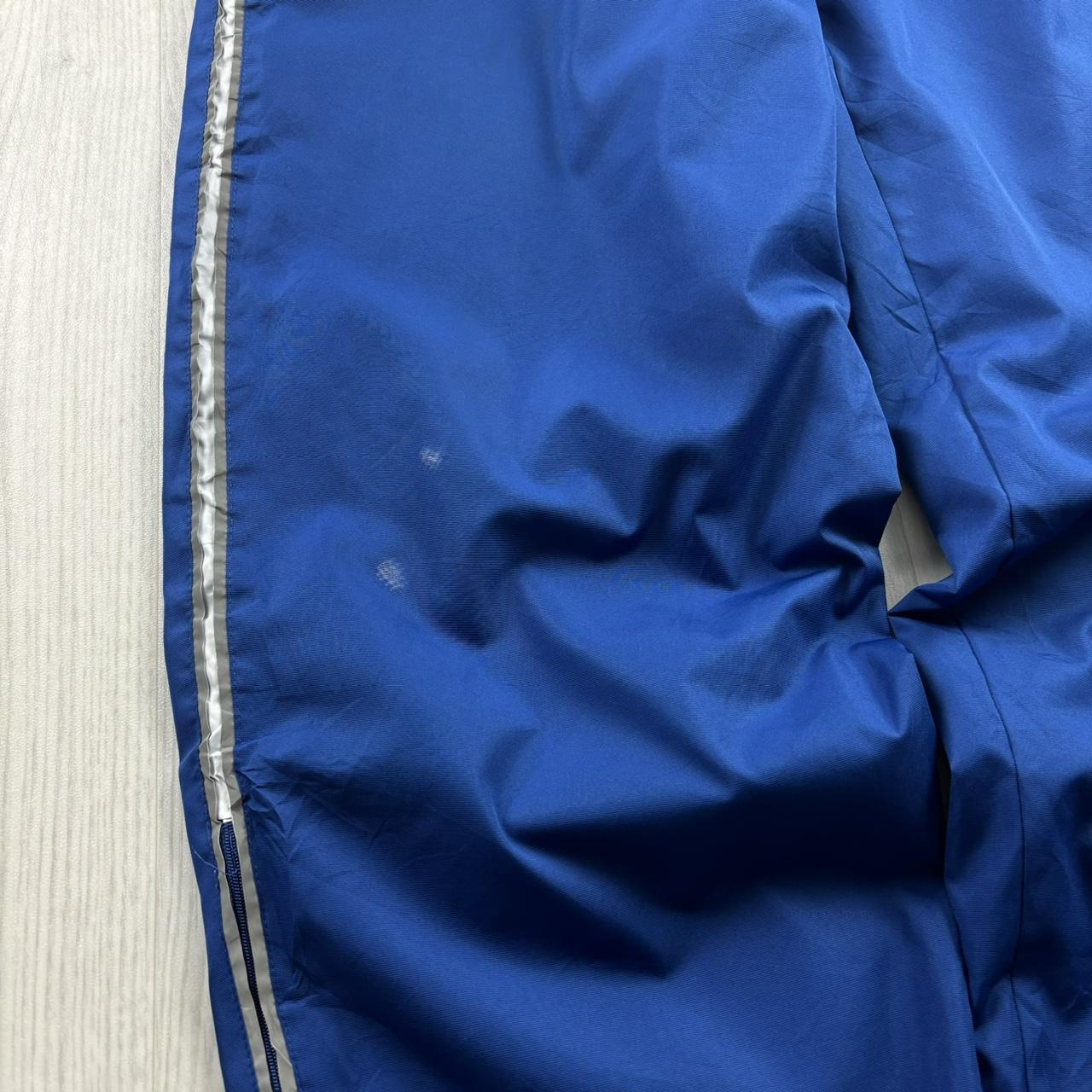 VINTAGE Y2K STARTER BAGGY TRACKSUIT BOTTOMS BLUE