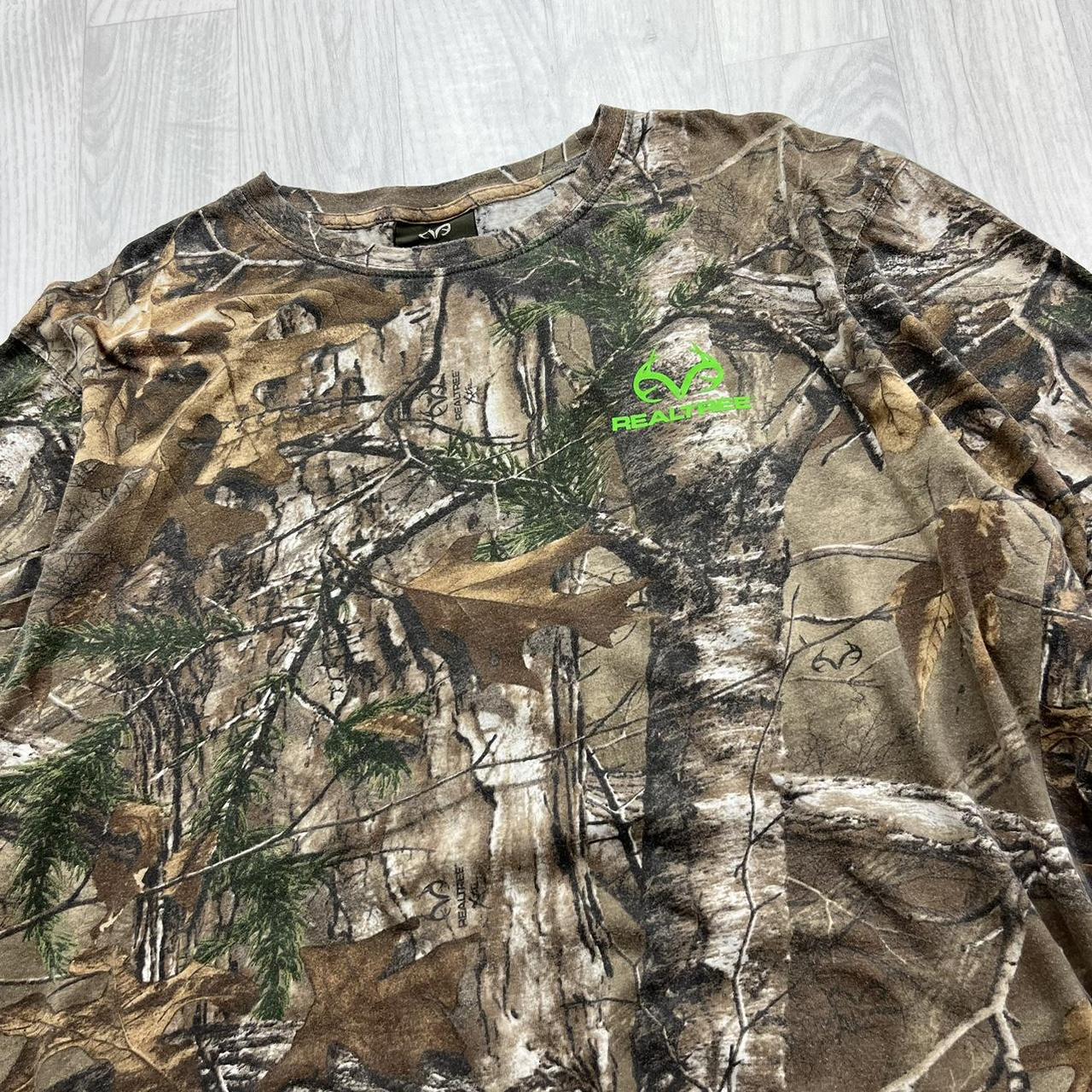 VINTAGE Y2K REALTREE LONG SLEEVE T SHIRT CAMO
