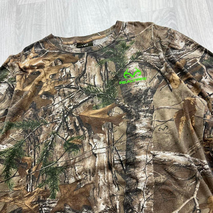 VINTAGE Y2K REALTREE LONG SLEEVE T SHIRT CAMO