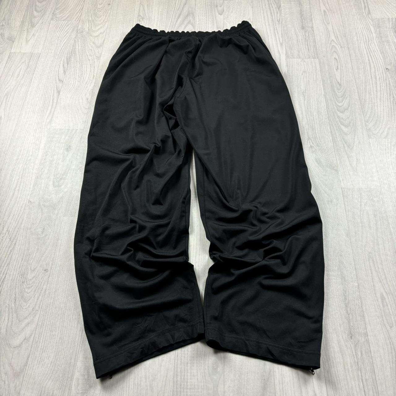 VINTAGE Y2K NIKE BAGGY WIDE LEG TRACKSUIT BOTTOMS BLACK