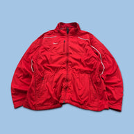 VINTAGE Y2K NIKE TRACK JACKET RED