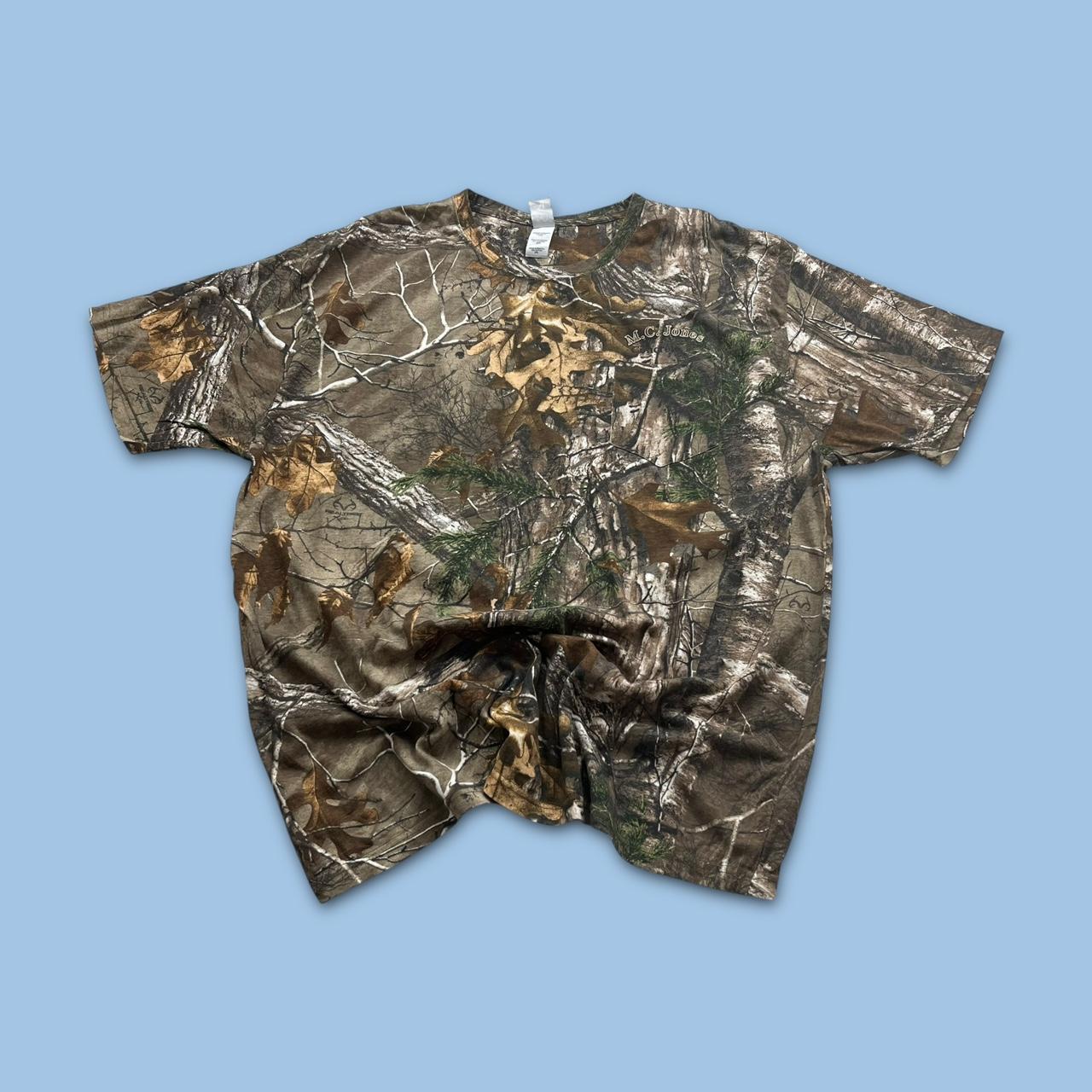 VINTAGE Y2K REALTREE T SHIRT CAMO