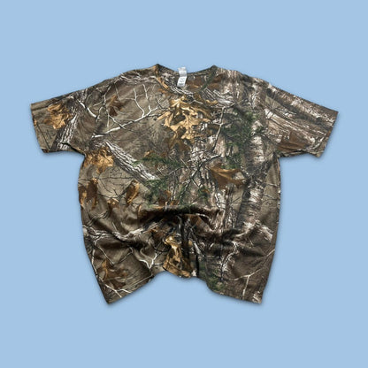 VINTAGE Y2K REALTREE T SHIRT CAMO