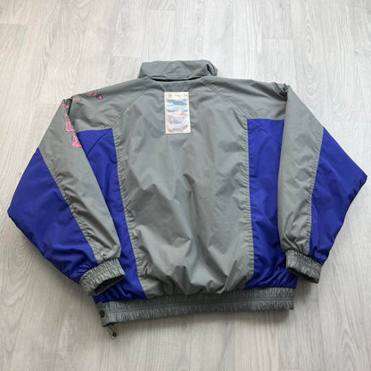 VINTAGE 90s ONEILL PADDED PUFFER SKI JACKET GREY