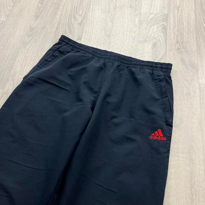 VINTAGE Y2K ADIDAS BAGGY TRACKSUIT BOTTOMS NAVY