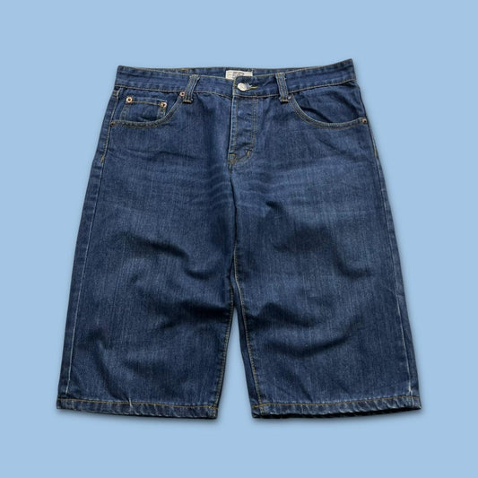 VINTAGE 00s LEVIS 501 LOOSE JORTS NAVY