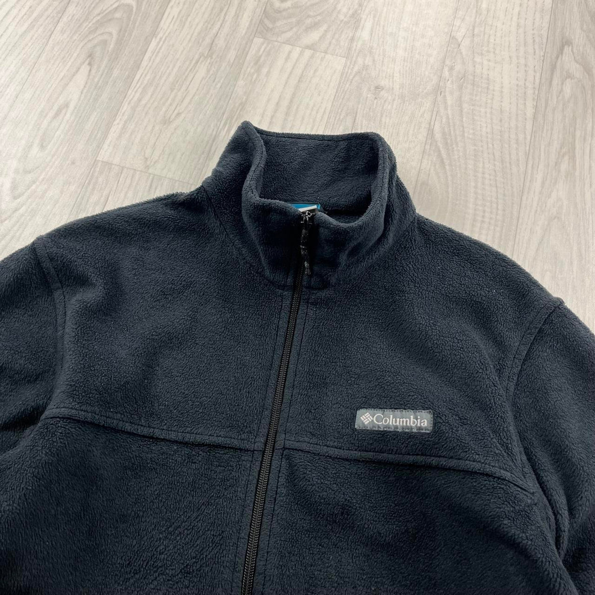 VINTAGE Y2K COLUMBIA UTILITY FLEECE JACKET BLACK
