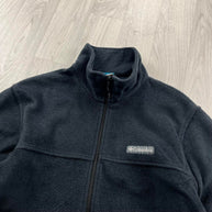 VINTAGE Y2K COLUMBIA UTILITY FLEECE JACKET BLACK