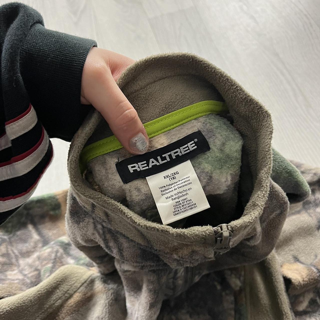 VINTAGE REALTREE ZIP UP FLEECE CAMO