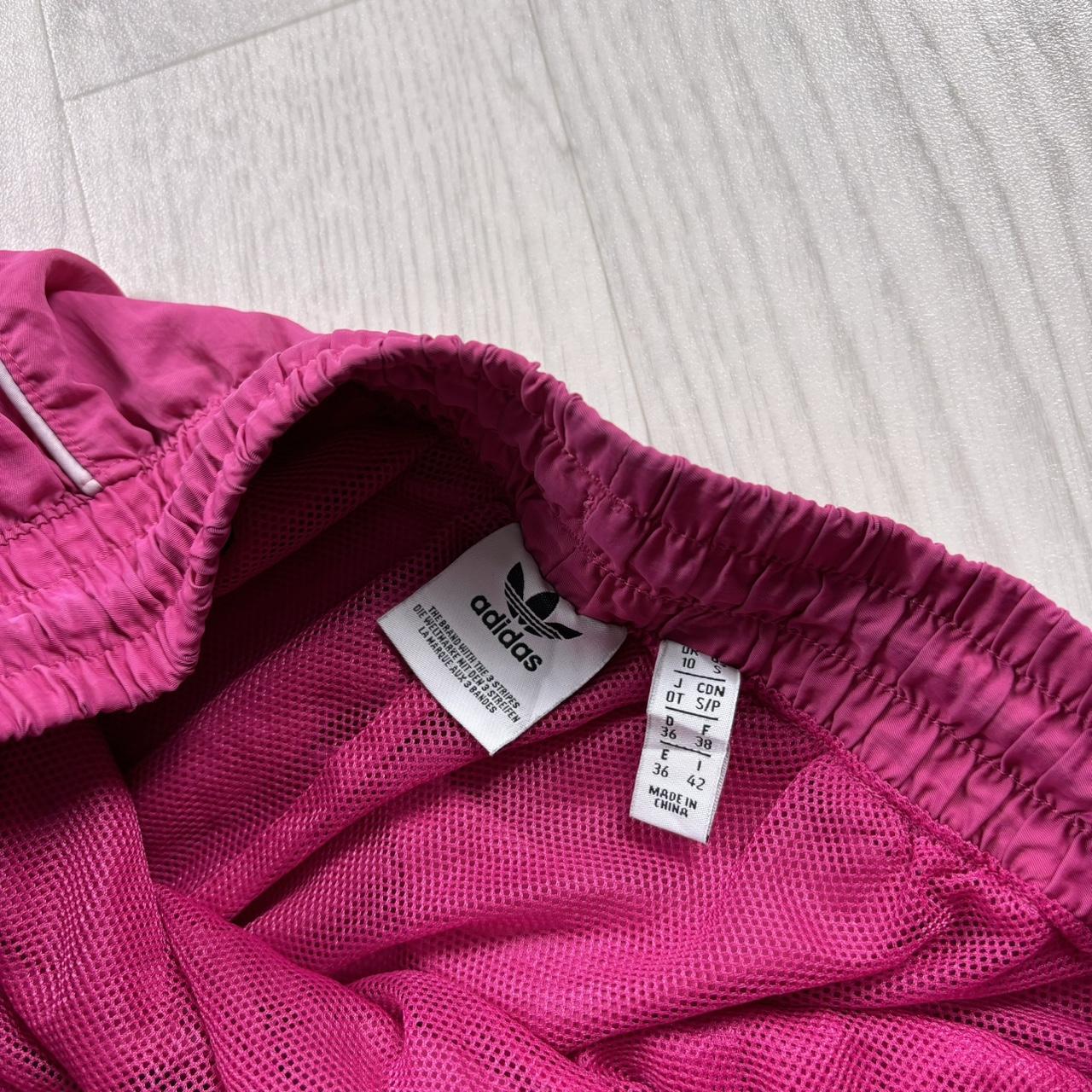 ADIDAS BAGGY TRACKSUIT BOTTOMS PINK