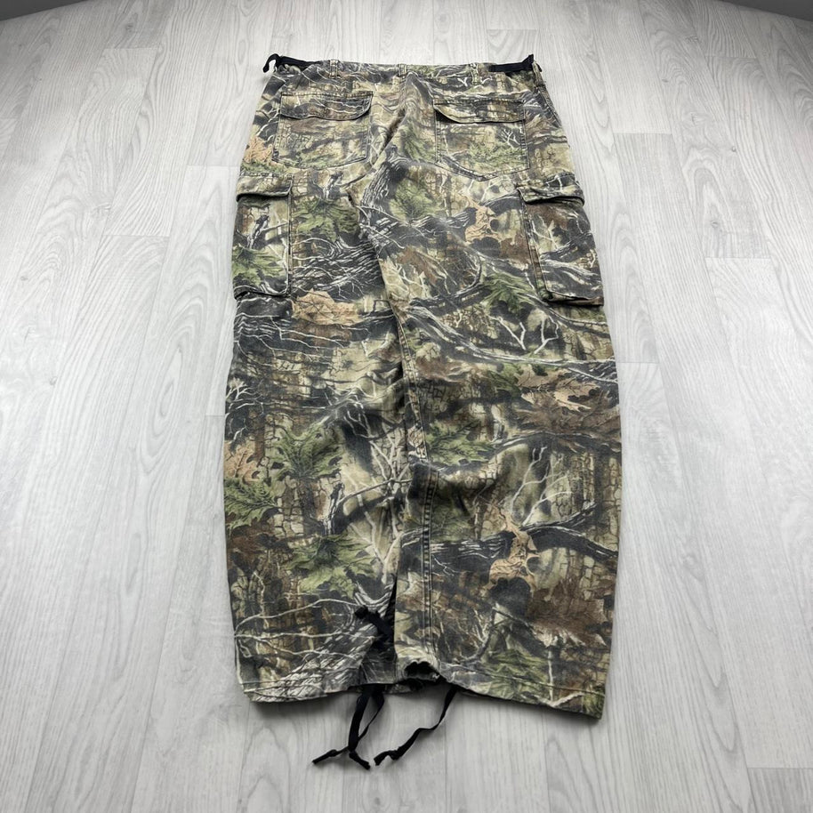 VINTAGE GUIDE GEAR REALTREE BAGGY CAMO CARGO PANTS